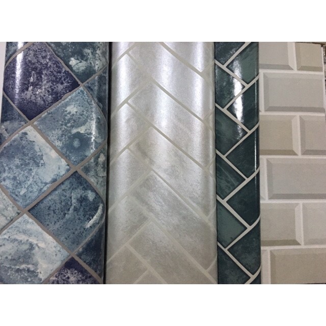 wallอิฐ หินไม้2 ยาว10ม. กว้าง53ซม ม้วน5ตรมrs