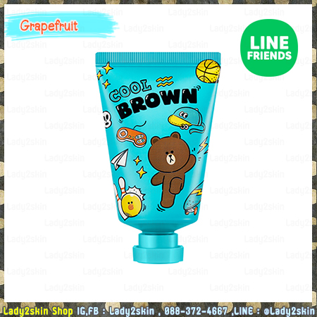 ( Grapefruit ) (Line Friends Edition) Love Secret Hand Cream