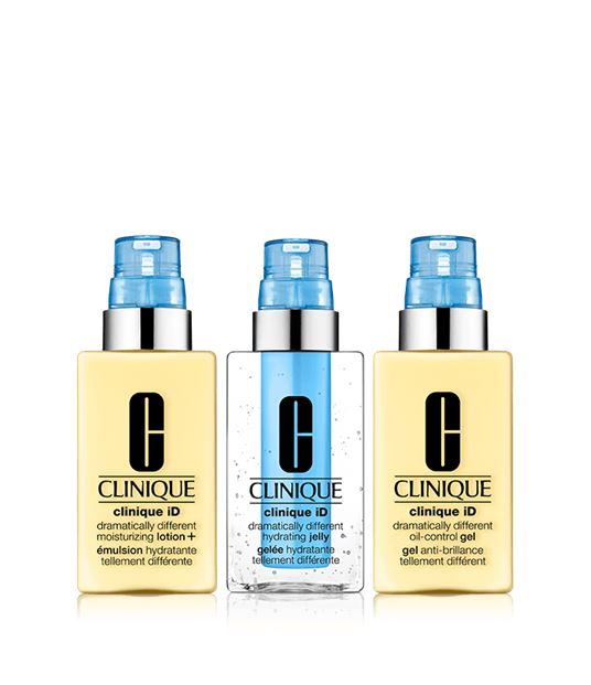 CLINIQUE iD Active Cartridge Concentrate - Uneven Skin Texture นวัตกรรมใหม่สุดสร้างสรรค์ มอยเจอร์ที่ใช้งานคู่กับบูสเตอร์สีฟ้า สำหรับผิวที่มีรูขุมขนกว้าง ไม่เรียบเนียน ผลัดเซลล์ผิวที่เสื่อมสภาพอย่างรวดเร็ว ให้รูขุมขนกระชับ ผิวเรียบเนียน สัมผัสน