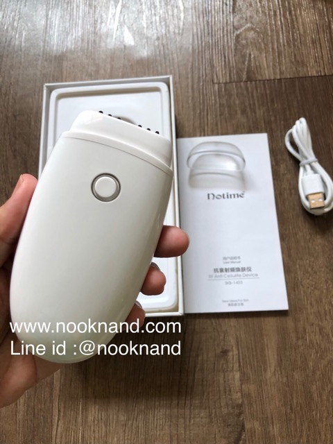 NO TIME เครื่องนวดหน้ามินิ RF ลดสลายไขมัน และ เซลลูไลท์  NO TIME RF Anti Cellulite Massage Slimming Beauty Device  RF Anti-Aging and Skin Care Slim RF Beauty Equipment