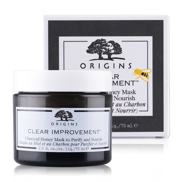 **พร้อมส่ง**Origins Clear Improvement Charcoal Honey Mask 75 ml. มาส์กปรนนิบัติผิวที่ช่วยดึงเอาสิ่งสกปรกตกค้างออกจากรูขุมขน อุดมด้วยคุณประโยชน์ทรงประสิทธิภาพจาก Bamboo Charcoal ซึ่งเป็นมาส์กสูตรคลาสสิกของ Origins และคุณประโยชน์ใหม่ที่ได้จากน้ำผึ้งดอกไม้ป่