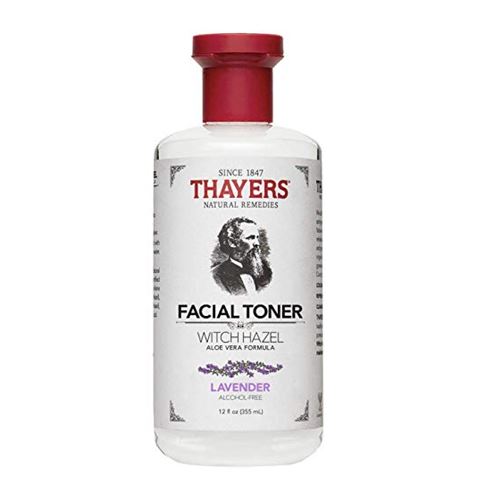 Thayers Lavender Witch Hazel Aloe Vera Formula Alcohol-Free Toner 355 ml. โทนเนอร์ปรับสภาพผิวสูตรLavender Witch Hazelผสมลาเวนเดอร์ และว่านหางจระเข้ (ไม่มีแอลกอฮอล์) ช่วยกระชับรูขุมขน เพิ่มความชุ่มชื่น ลดการเกิดสิว รอยแดง และอาการระคายเคืองเหมา