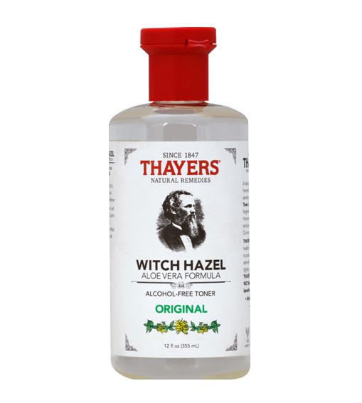 Thayers Original Witch Hazel Aloe Vera Formula Alcohol-Free Toner 355 ml. โทนเนอร์ปรับสภาพผิวสูตรOriginal Witch Hazelช่วยทำความสะอาด ปรับสภาพผิว กระชับรูขุมขน และบำรุงรักษาผิวของคุณ สารสกัดจาก Witch Hazel (Hamamelis virginiana) และการผสมผสานขอ