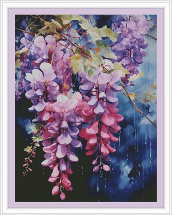 Wisteria (พิมพ์ลาย)