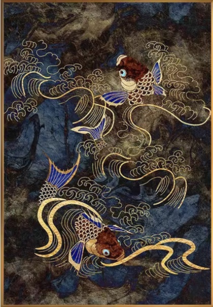 Lucky fish (พิมพ์ลาย)