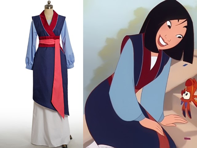 ++พร้อมส่ง++ชุดมู่หลาน Mulan Disney ชุดเจ้าหญิงดีสนีย์