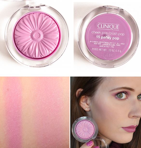 CLINIQUE Cheek Pop Blush Pop ขนาดปกติ 3.5 g. #15 pansy pop สีม่วงอ่อนอมชมพูหวานๆ บลัชเนื้อฝุ่นเนื้อเนียนละเอียดบางเบา เนียนเรียบเมื่อสัมผัส เผยลุคสดใส ดูสุขภาพดีแบบมีเลือดฝาด ให้สีสว่างสดใสเป็นธรรมชาติและหากต้องการลุคที่ดูชุ่มฉ่ำขึ้น