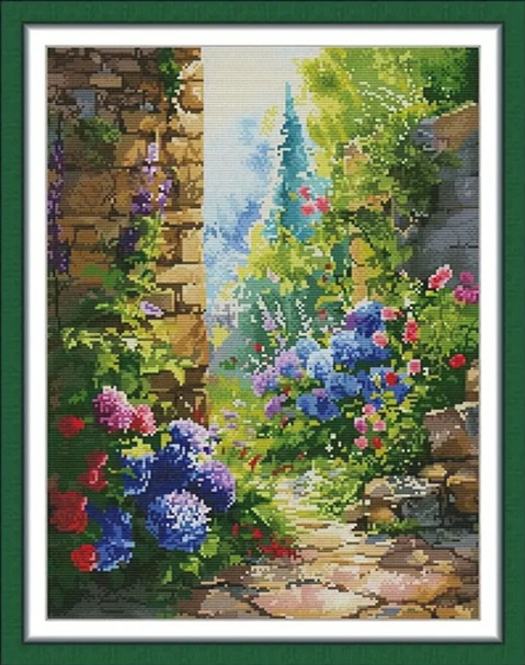Corner garden (ไม่พิมพ์/พิมพ์ลาย)