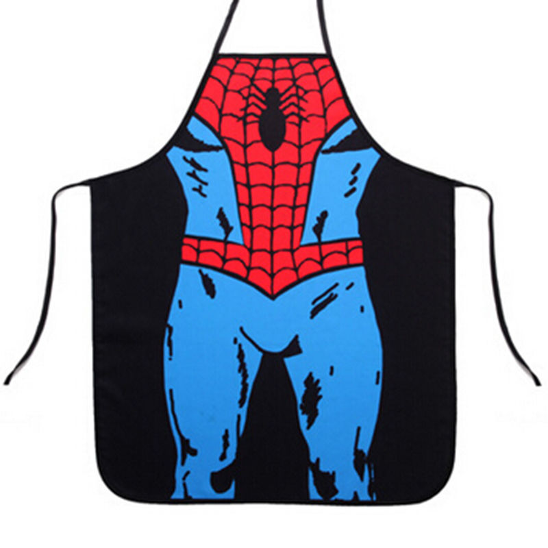 ++พร้อมส่ง++ผ้ากันเปื้อนแฟนซีลายสไปเดอร์แมน Spiderman