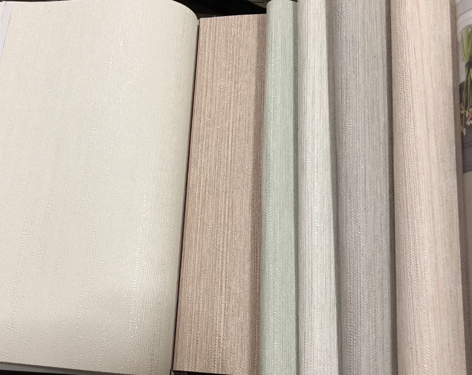 ลายเรียบ ราคาถูก ยาว10ม กว้าง53ซม. ม้วน5ตรม qr