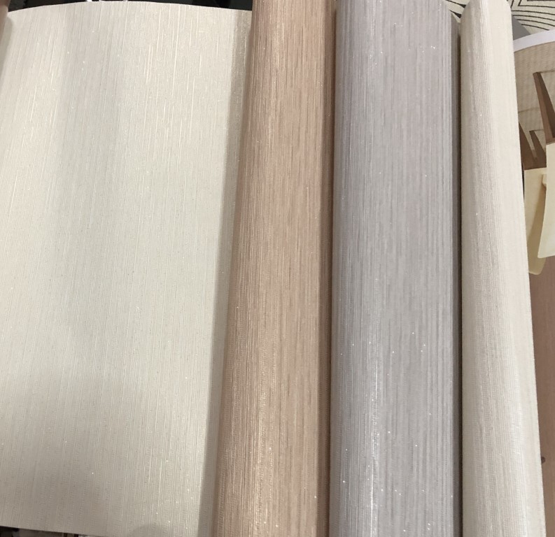 ลายเรียบ ราคาถูก ยาว10ม กว้าง53ซม. ม้วน5ตรม qr