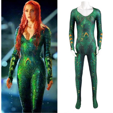 ++พร้อมส่ง++ชุดเมรา อควาแมน เจ้าสมุทร Mera Aquaman