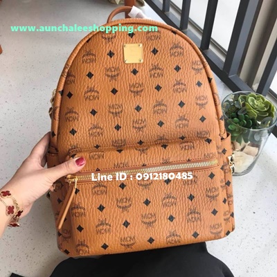 MCM backpack Hiend size 33 cm งานหนังแท้ งานสวยเหมือนแท้ 