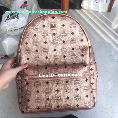 MCM backpack Hiend size 33 cm งานหนังแท้ งานสวยเหมือนแท้ 