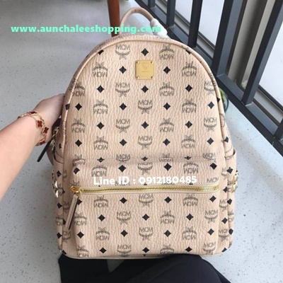 MCM backpack Hiend size 33 cm งานหนังแท้ งานสวยเหมือนแท้ 
