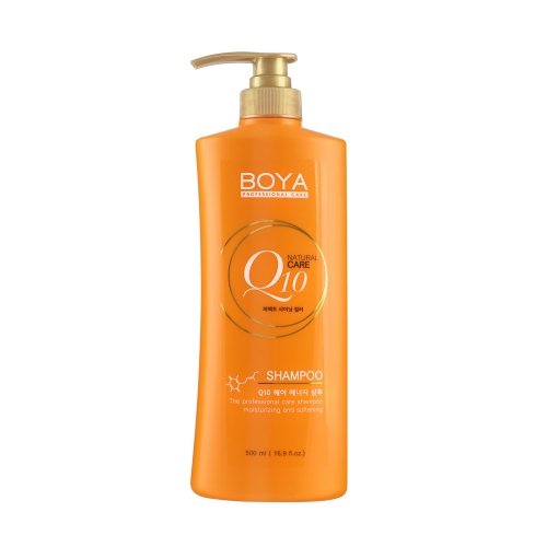 karmart BOYA Shampoo Q10 500ml.แชมพูสูตรญี่ปุ่น ช่วยบำรุงการเจริญเติบโตของเส้นผมเร่งผมให้ยาวเร็วขึ้นบำรุงล้ำลึกถึงชั้นแกนผม + NANO Q10 สร้างเกราะป้องกันผมเสีย