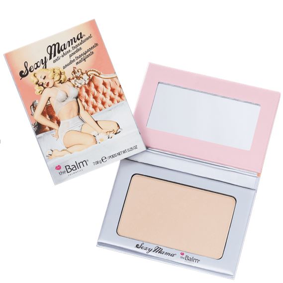 **พร้อมส่ง**The Balm Sexy Mama Anti-Shine Translucent Powder 7.08 g. แป้งเนื้อ Matt ไม่ผสมรองพื้น ที่ควบคุมความมันได้ดีมากๆ กว่าแบรนด์อื่นๆถึง 6 เท่า ให้ผิวคุณเรียบเนียน เนื้อแป้งโปร่งแสง เหมาะกับทุกสภาพผิว สาวๆคนไหนแบบหน้ามันแบบเอานิ้วปาดจมูกแล้วมีน้ำมัน