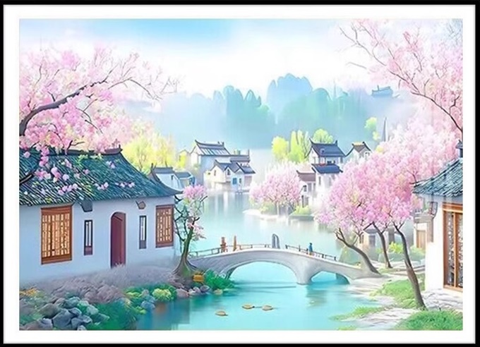 Water Town (พิมพ์ลาย)