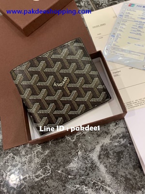 Goyard Multiple wallet Hiend size 11 cm งานหนังแท้ งานสวยเหมือนแท้
