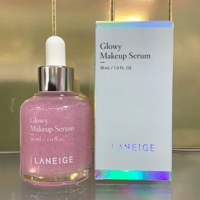 Laneige Glowy Make Up Serum 30 ml. สกินแคร์โทนสีชมพูหน้าฉ่ำ