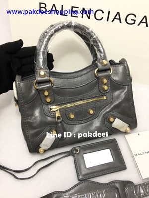 Balenciaga mini city Hiend size 23 cm งานหนังแท้ งานสวยเหมือนแท้