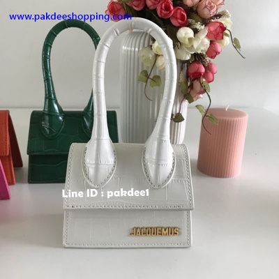 Jacqouemus Small Hiend size 12 cm งานหนังแท้ รายละเอียดสวยเหมือนแท้