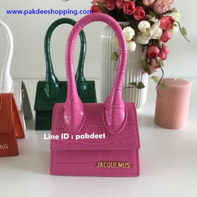 Jacqouemus Small Hiend size 12 cm งานหนังแท้ รายละเอียดสวยเหมือนแท้