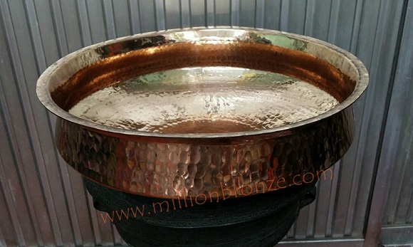 B010 อ่างทองแดง  Big Copper Bowl