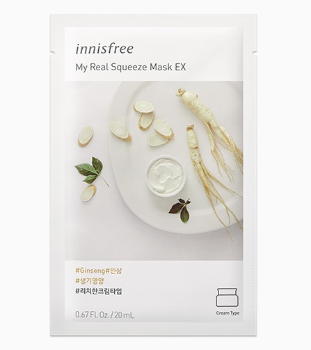 ( Ginseng ) My Real Squeeze Mask