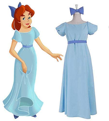 ++พร้อมส่ง++ชุดเวนดี้ ปีเตอร์แพน wendy peter pan cosplay