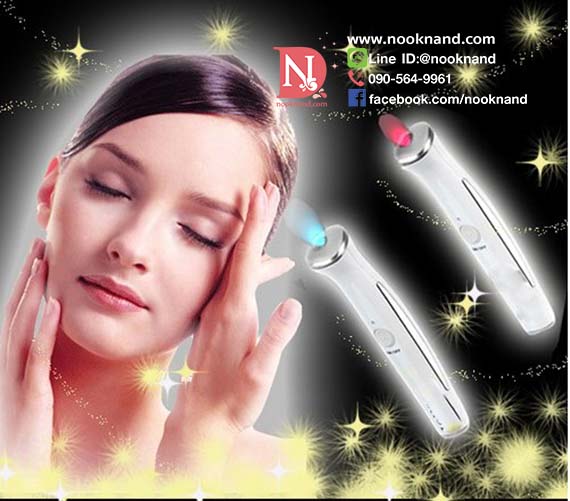 ปากกานวดแสงโปรตรอน เฉพาะจุด LED Galvanic Photon Light Beauty Device (เฉพาะแสงสีฟ้า)