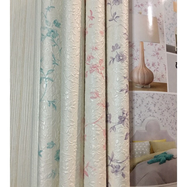 wallฝ้า เพดาน กว้าง53ซม ยาว10ม ม้วน5ตรม ลายนูนao