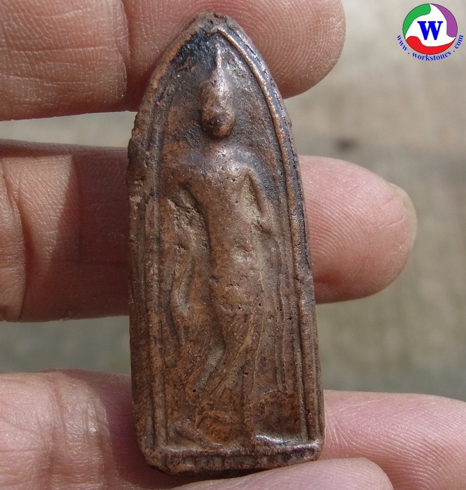 พระเครื่อง พระลีลาเนื้อดิน กรุสุโขทัย