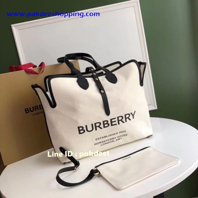 Burberry the belt tote งานออริจินอล size 35 cm งานหนังแท้ งานสวยเหมือนแท้