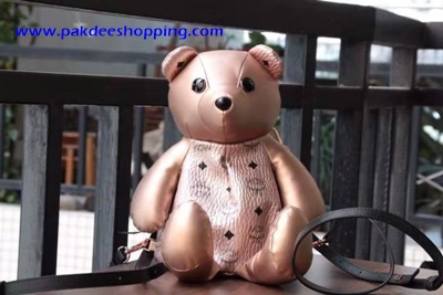 MCM Zoo bear doll Original size 27.5 cm งานหนังแท้ รายละเอียดสวยเหมือนแท้