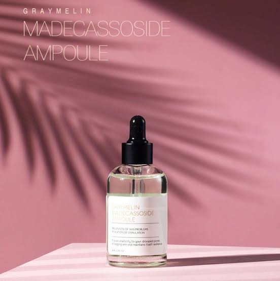 **พร้อมส่ง**Graymelin Madecassoside Ampoule 50 ml. เซรั่มที่อุดมสารสกัด Cica ใบบัวบก สำหรับผิวแพ้ง่าย ช่วยลดอาการอักเสบ รอยแดง,ริ้วรอย คัน แพ้สารต้องห้าม และช่วยให้ผิวแข็งแรงขึ้น