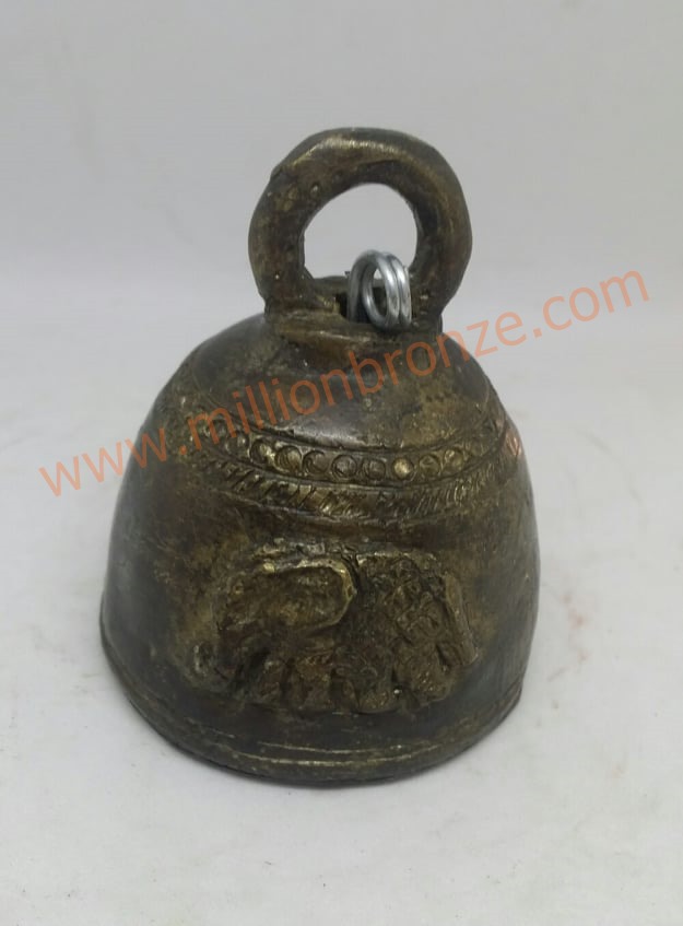 R130 ระฆัง ทองเหลืองแบบโบราณ Antique Bronze Bell