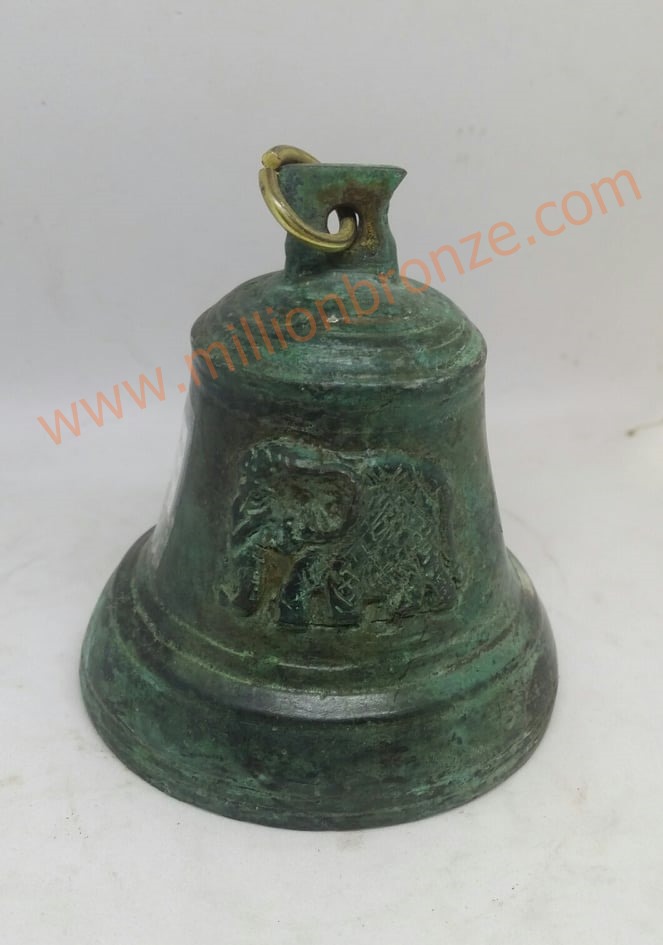 R131ระฆัง ทองเหลืองแบบโบราณ Antique Bronze Bell