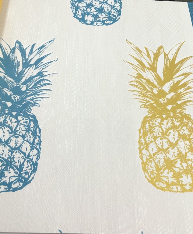 wallpaper ใบไม้ ขนสัตว์  ม้วนปกติ 1 ม้วน 5 ตารางเมตร กว้าง 53 cm ยาว 10 m  lm