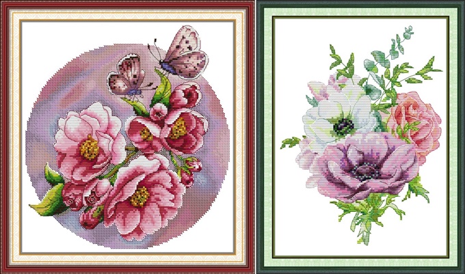 Elegant flower (ไม่พิมพ์/พิมพ์ลาย)