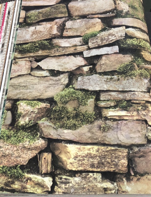 wallpaper ใบไม้ ขนสัตว์  ม้วนปกติ 1 ม้วน 5 ตารางเมตร กว้าง 53 cm ยาว 10 m  ab