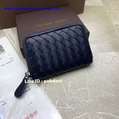 Bottega Card Holder Hiend size 11 cm งานหนังแท้ รายละเอียดสวยเหมือนแท้