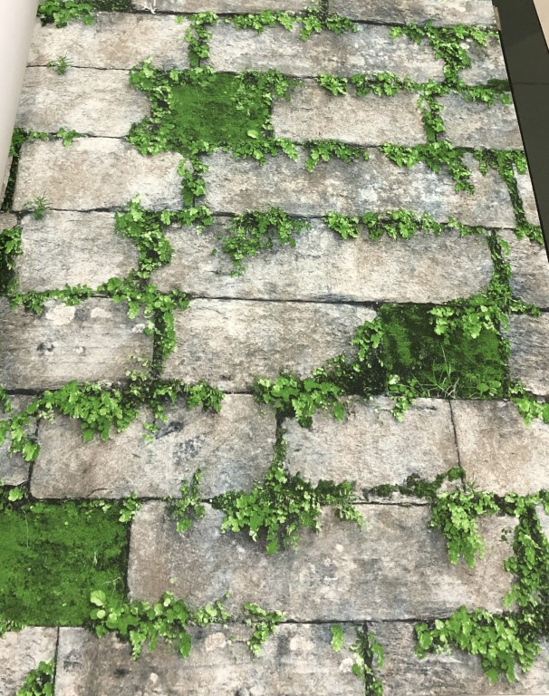 wallอิฐ หินไม้2 ยาว10ม. กว้าง53ซม ม้วน5ตรม ch