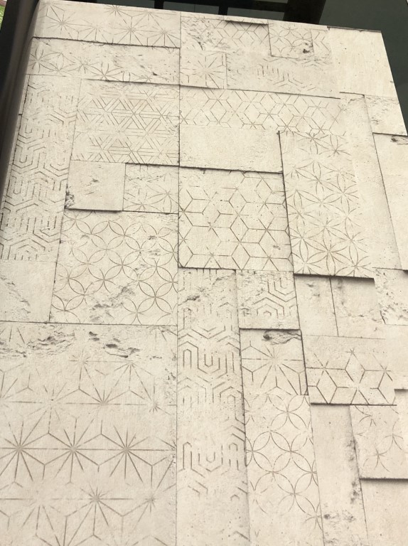 wallอิฐ หินไม้2 ยาว10ม. กว้าง53ซม ม้วน5ตรม ch