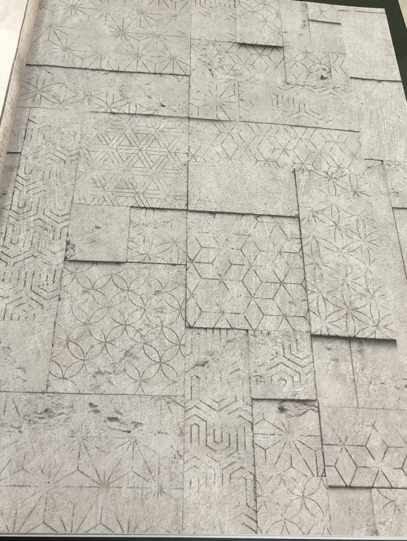 wallอิฐ หินไม้2 ยาว10ม. กว้าง53ซม ม้วน5ตรม ch