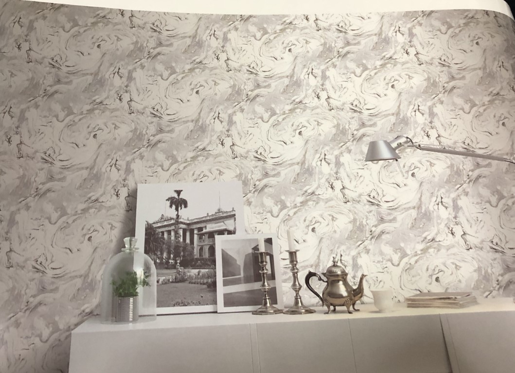 wallหินอ่อน ม้วนปกติ กว้าง 53 cm ยาว 10 m เท่ากับ 5 ตารางเมตร  ua