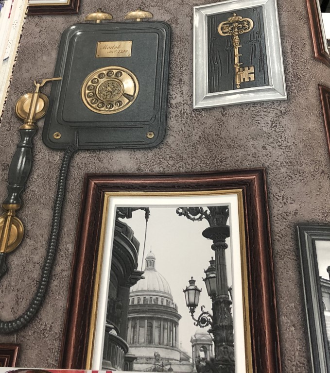 wallpaper ใบไม้ ขนสัตว์  ม้วนปกติ 1 ม้วน 5 ตารางเมตร กว้าง 53 cm ยาว 10 m  atm