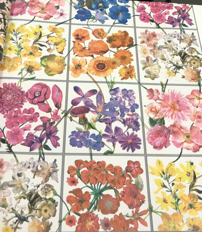 wallpaper ใบไม้ ขนสัตว์  ม้วนปกติ 1 ม้วน 5 ตารางเมตร กว้าง 53 cm ยาว 10 m  atm