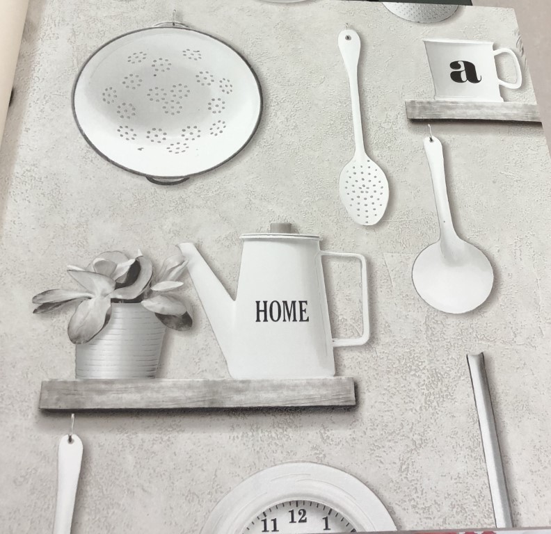 wallpaper ใบไม้ ขนสัตว์  ม้วนปกติ 1 ม้วน 5 ตารางเมตร กว้าง 53 cm ยาว 10 m  atm