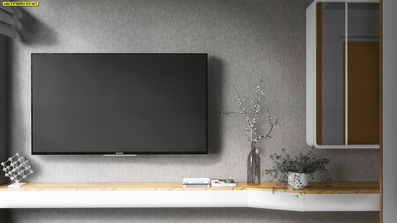 wallปูนเปลือย ปูนขัด ม้วนปกติ 1 ม้วน 5 ตารางเมตร กว้าง 53 cm ยาว 10 m idm